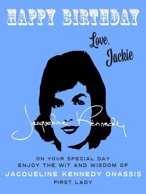 cover image of Happy Birthday-Love, Jackie